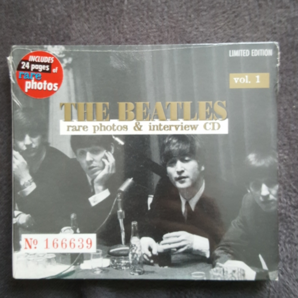 NWT Rare Beatles Interview CD; Unopened